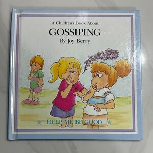's Children's Book on Gossiping - Blue and Pink